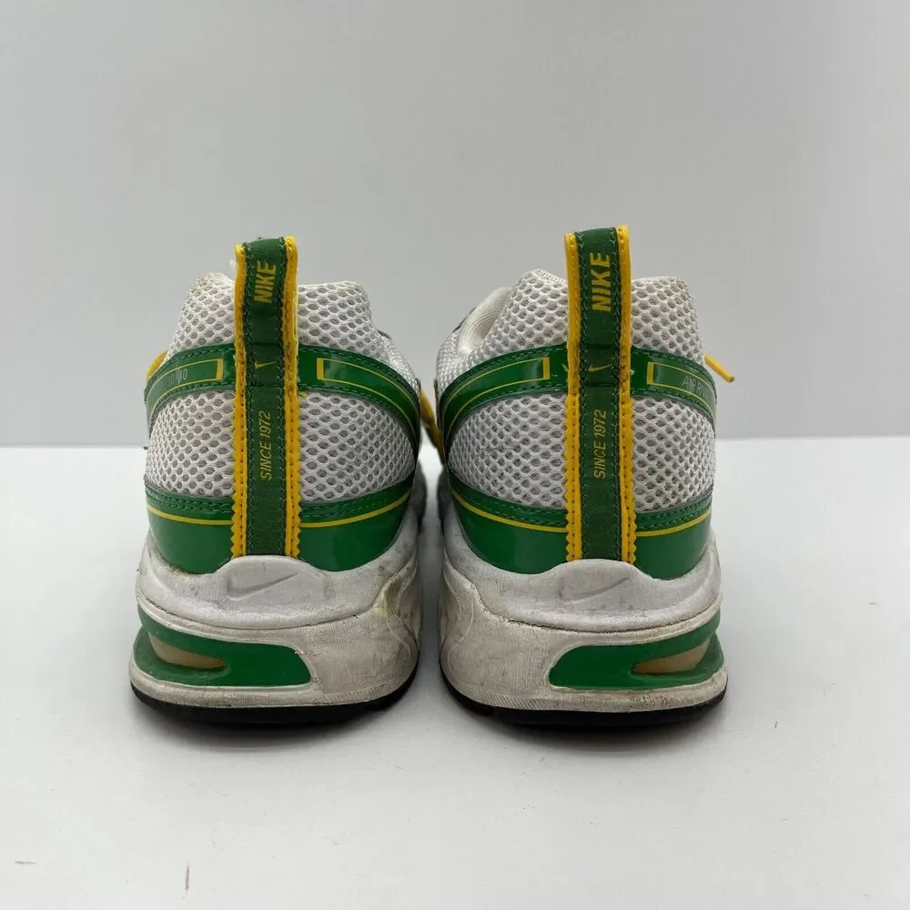 Size 12 - Nike Air Coos 315399-131 Green White Yellow Mens Running Shoes